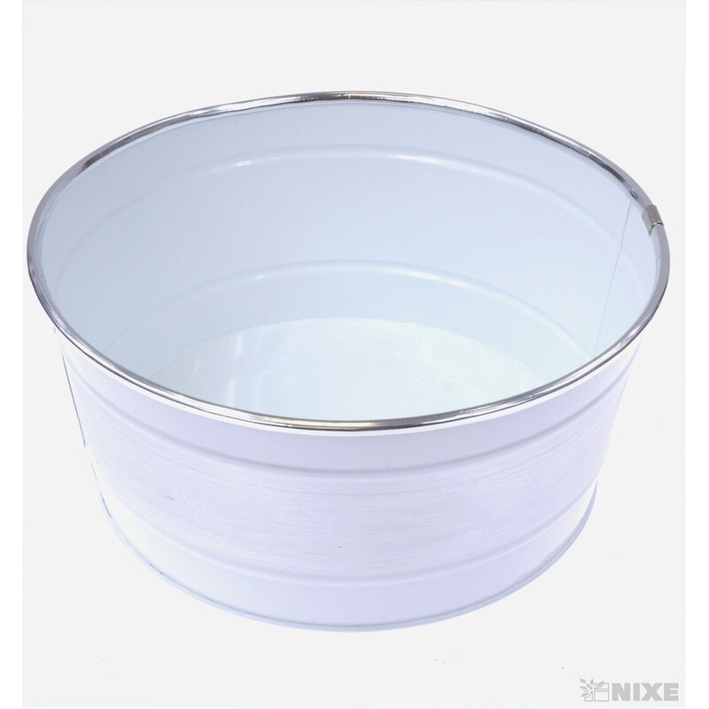 PLECHOVÝ OBAL 22x11cm*BÍLÁ