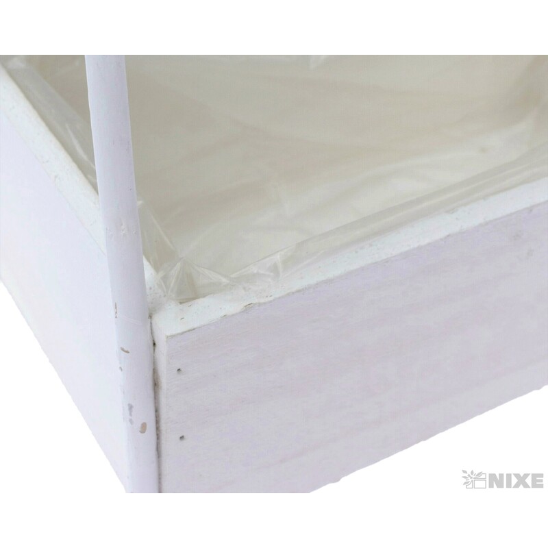 OBAL D 22x11x8cm*BÍLÁ