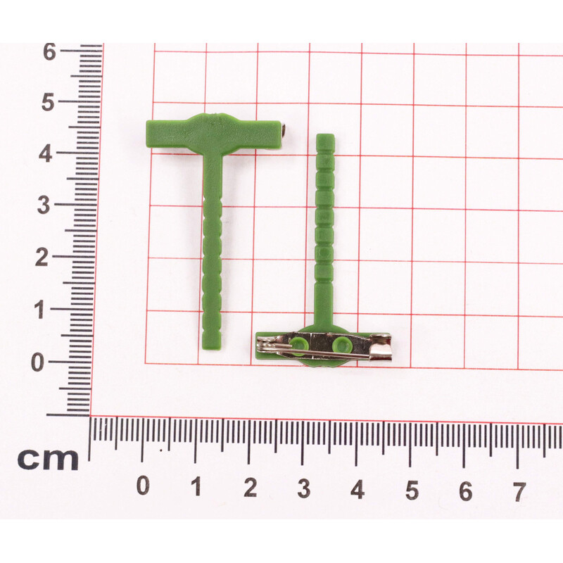 WEDDING CLIP 10ks*ZELENÁ