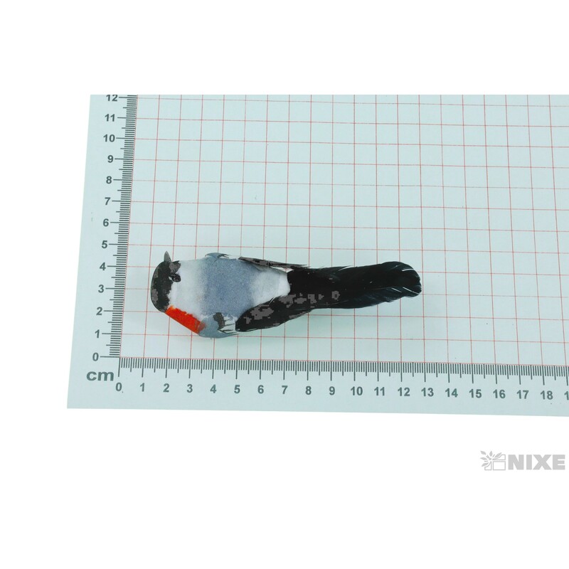 PTÁČEK  KLIPS 11cm 6ks*MIX BAREV