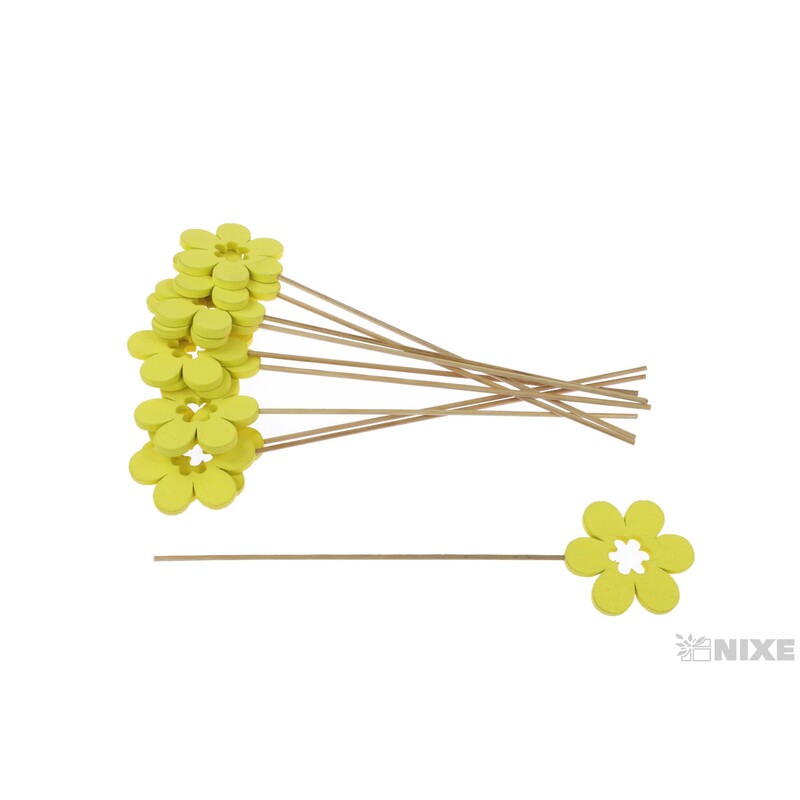 ZÁPICH D KVĚT 6x26cm 10ks*MIX BAREV