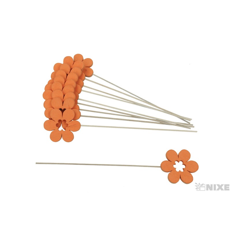 ZÁPICH D KVĚT 6x26cm 10ks*MIX BAREV