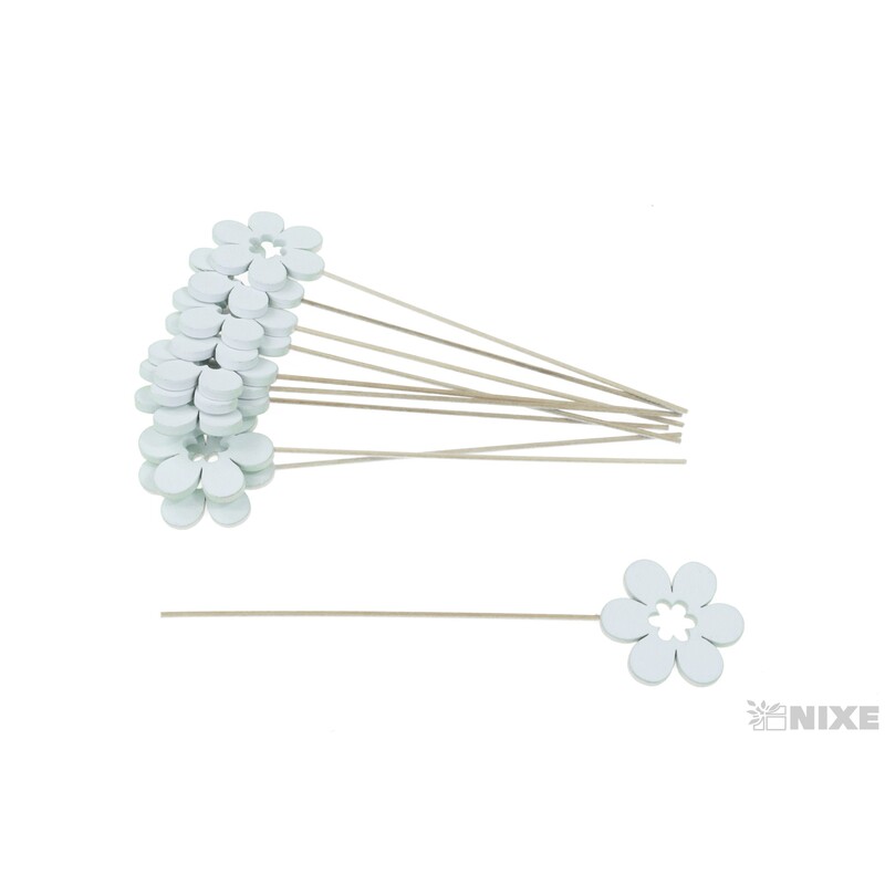 ZÁPICH D KVĚT 6x26cm 10ks*MIX BAREV