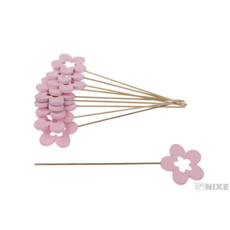 ZÁPICH D KVĚT 6x26cm 10ks*MIX BAREV