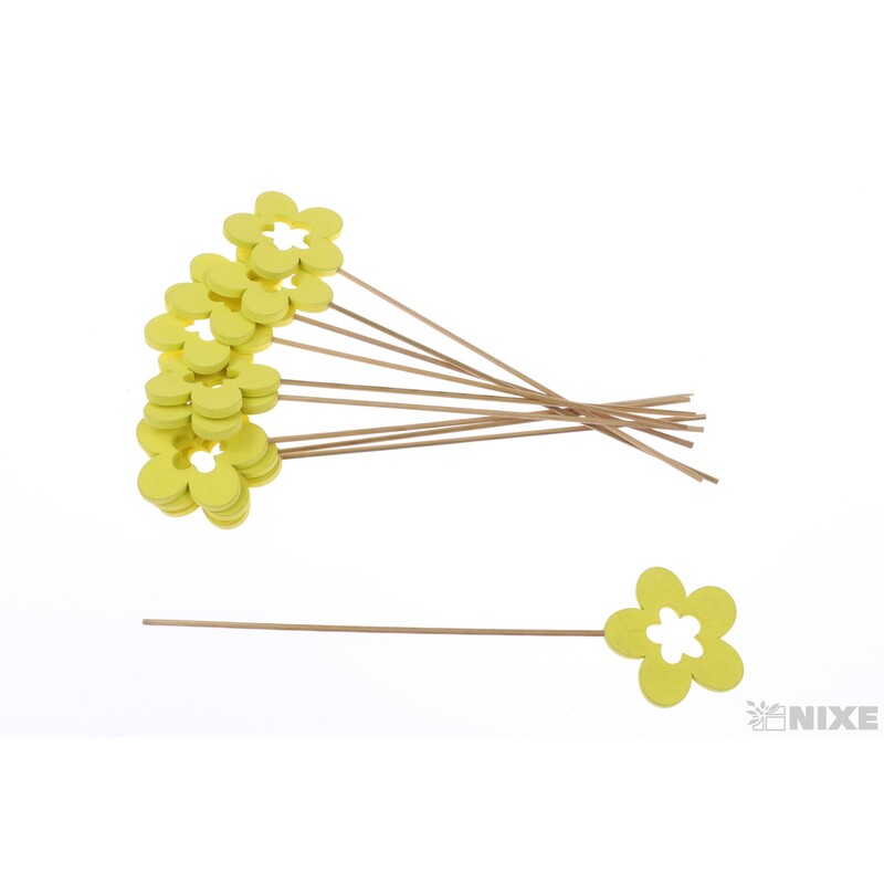 ZÁPICH D KVĚT 6x26cm 10ks*MIX BAREV