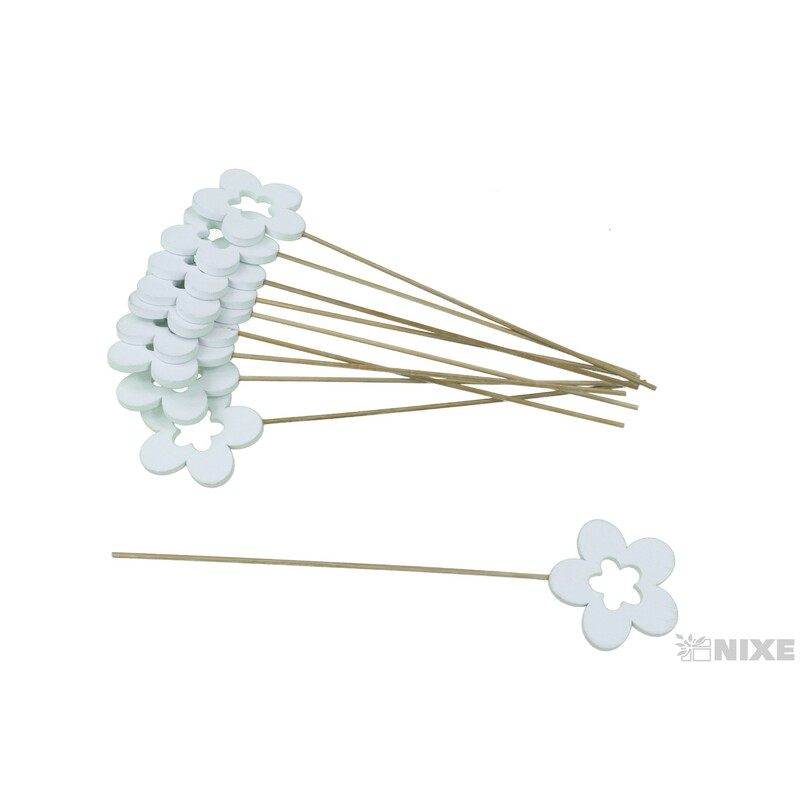 ZÁPICH D KVĚT 6x26cm 10ks*MIX BAREV