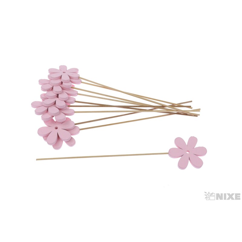 ZÁPICH D KVĚT 6x26cm 10ks*MIX BAREV