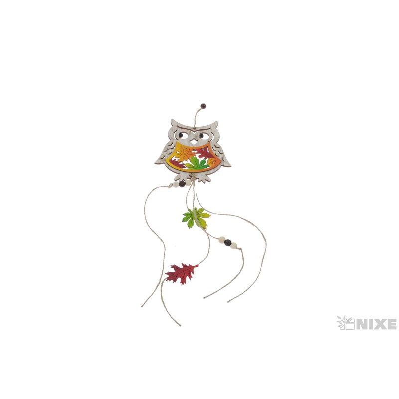 ZÁVĚS SOVA 13x50cm*