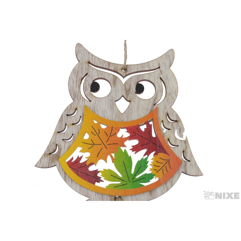 ZÁVĚS SOVA 13x50cm*