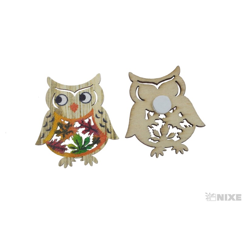 PODZIM NALEPOVACÍ 4x4cm 12ks*