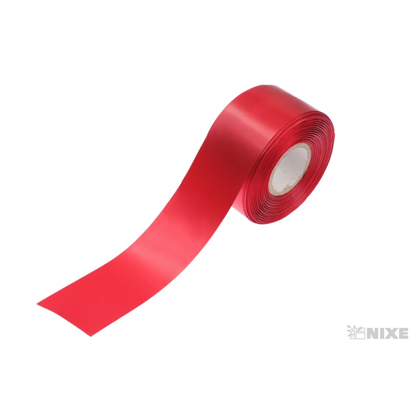 SATÉNOVÁ STUHA PRO TTR TISK  70mmx50m*ČERVENÁ