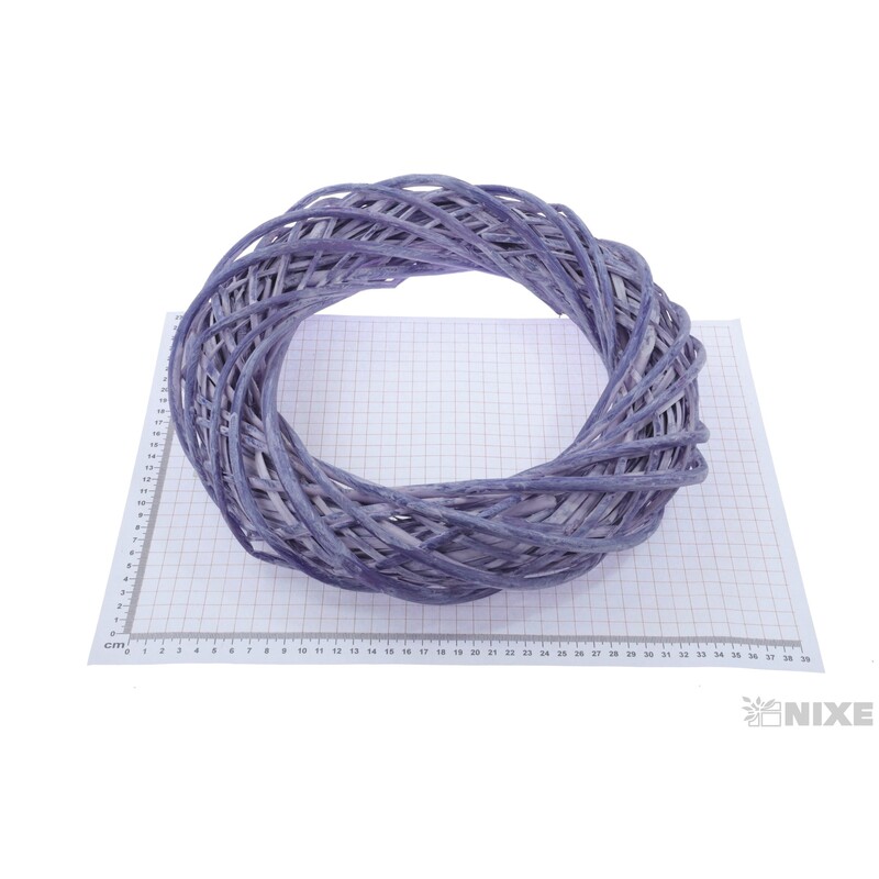 VĚNEC PROUTĚNÝ 33cm*MIX BAREV