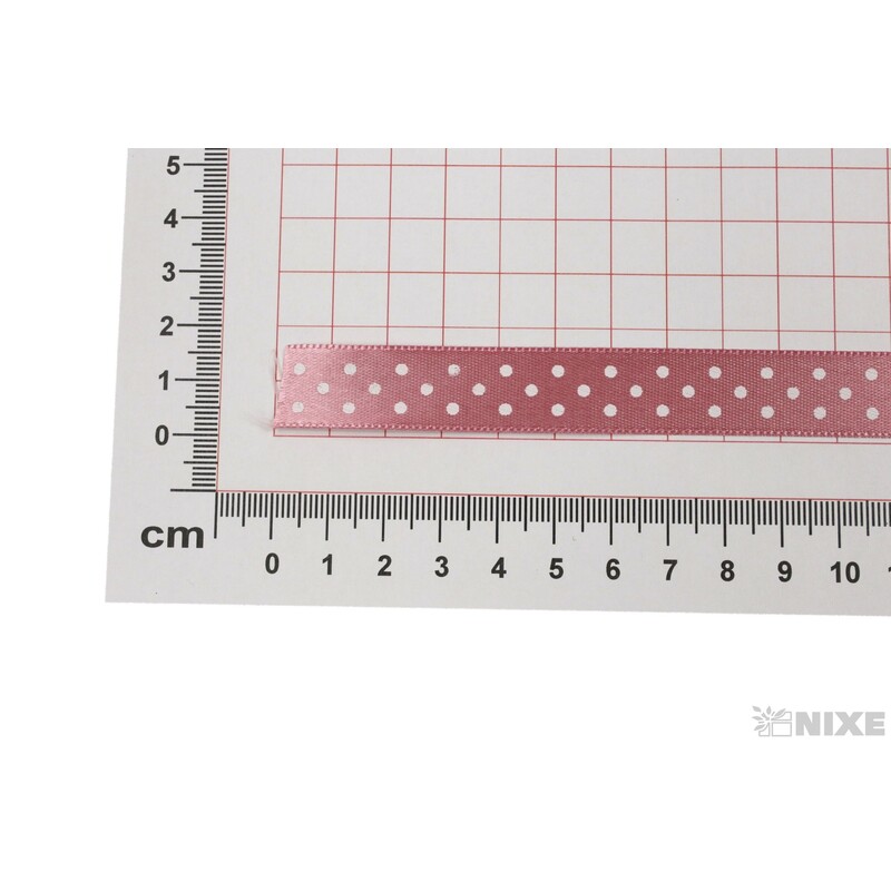 STUHA PUNTÍK N 15mmx25m*STARORŮŽOVÁ 610