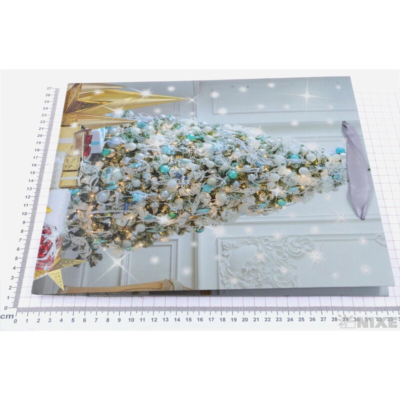 TAŠKA P 26x32x10cm VÁNOCE*MIX BAREV