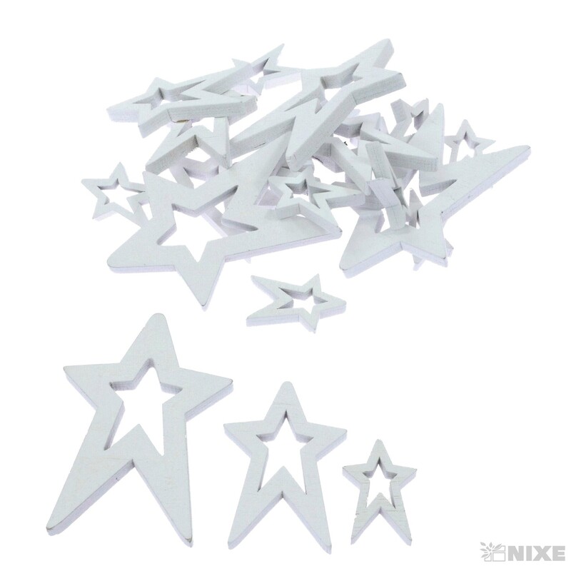 HVĚZDA D 20ks*BÍLÁ