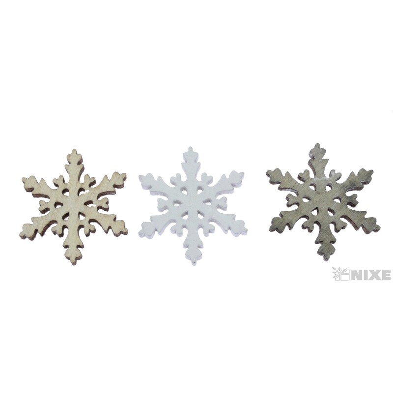 VLOČKA D 3cm 60ks*MIX BAREV