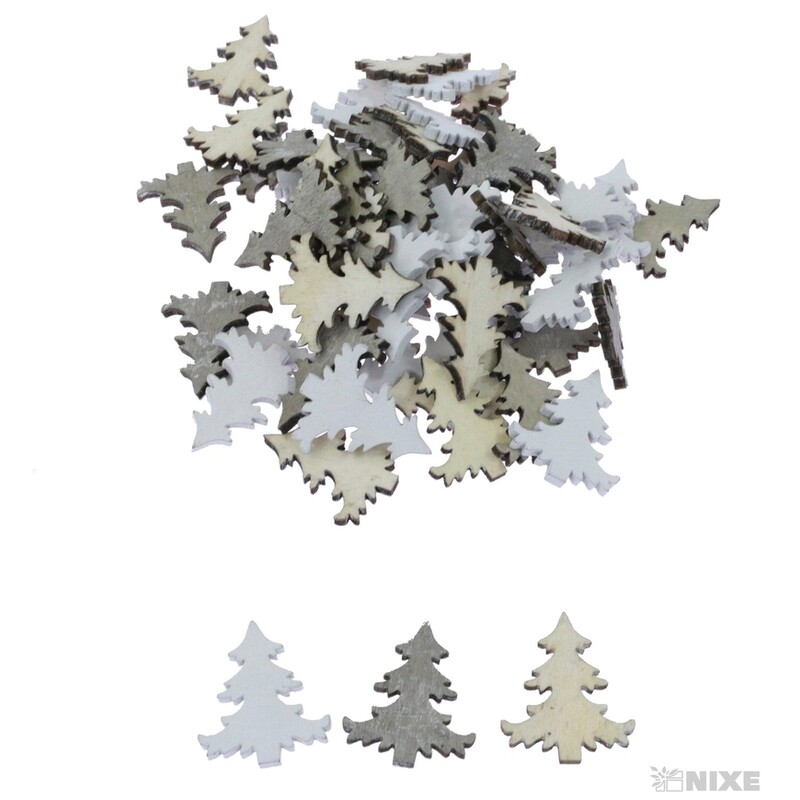 STROMEČEK D 3cm 60ks*MIX BAREV