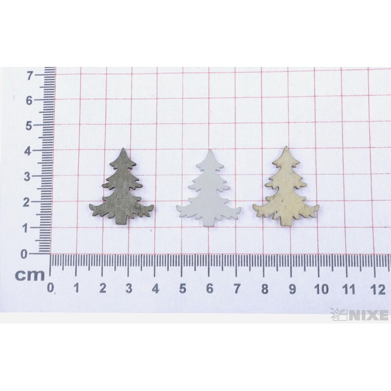 STROMEČEK D 3cm 60ks*MIX BAREV