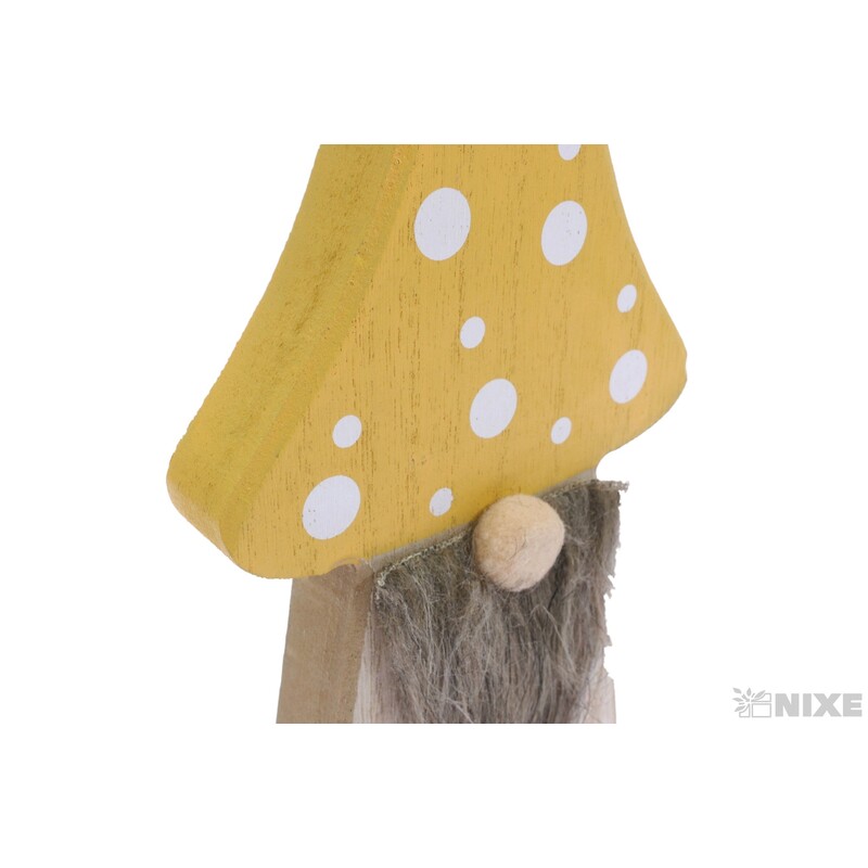 MUCHOMŮRKA D 11x21cm*ŽLUTÁ