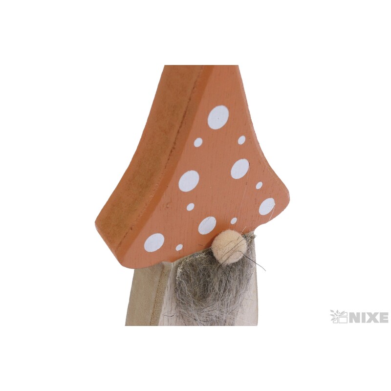 MUCHOMŮRKA D 7x14,5cm*ORANŽOVÁ