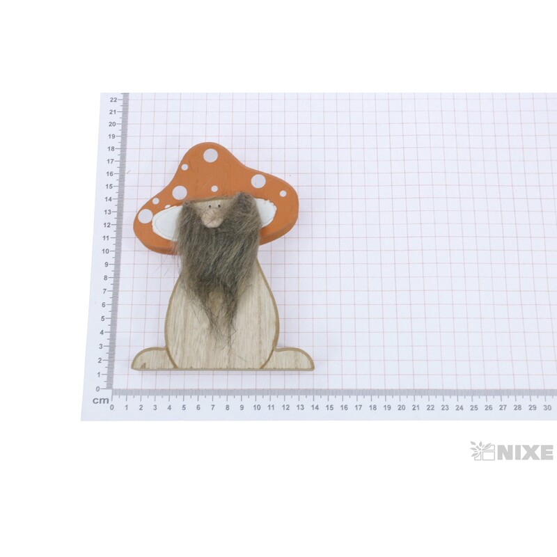 MUCHOMŮRKA D 11x16cm*ORANŽOVÁ