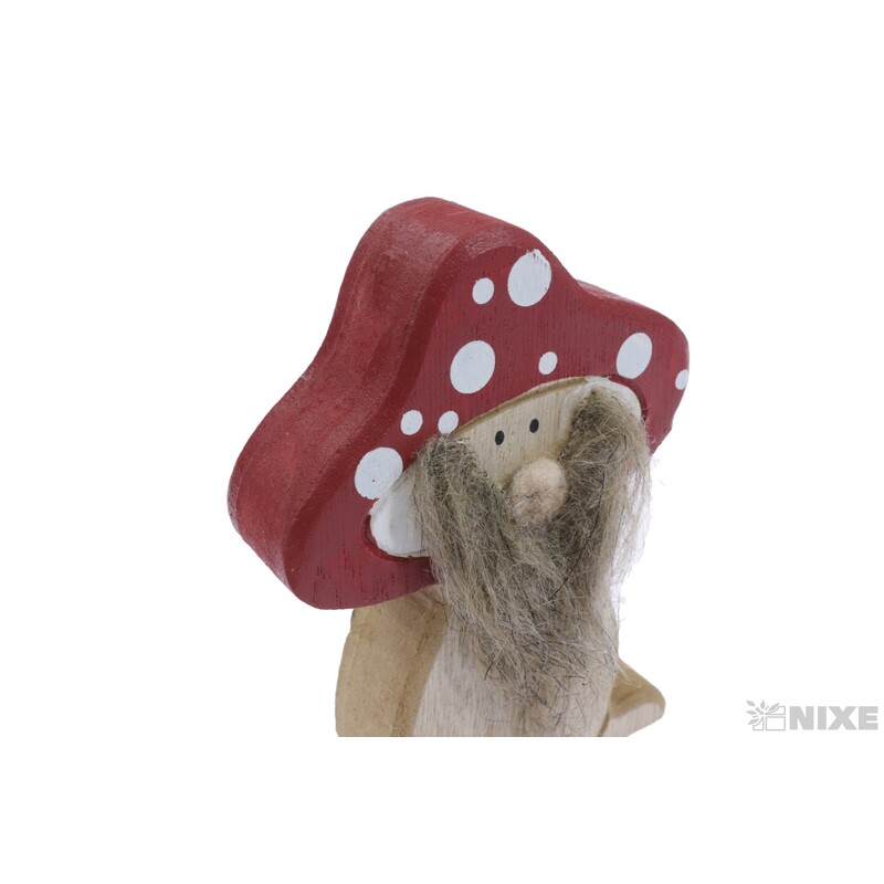 MUCHOMŮRKA D 8x11cm*ČERVENÁ