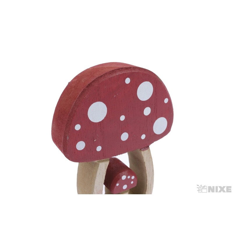 MUCHOMŮRKA D 7x10cm*ČERVENÁ