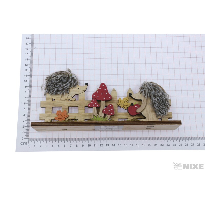 JEŽEK U PLOTU D 8x13cm V+