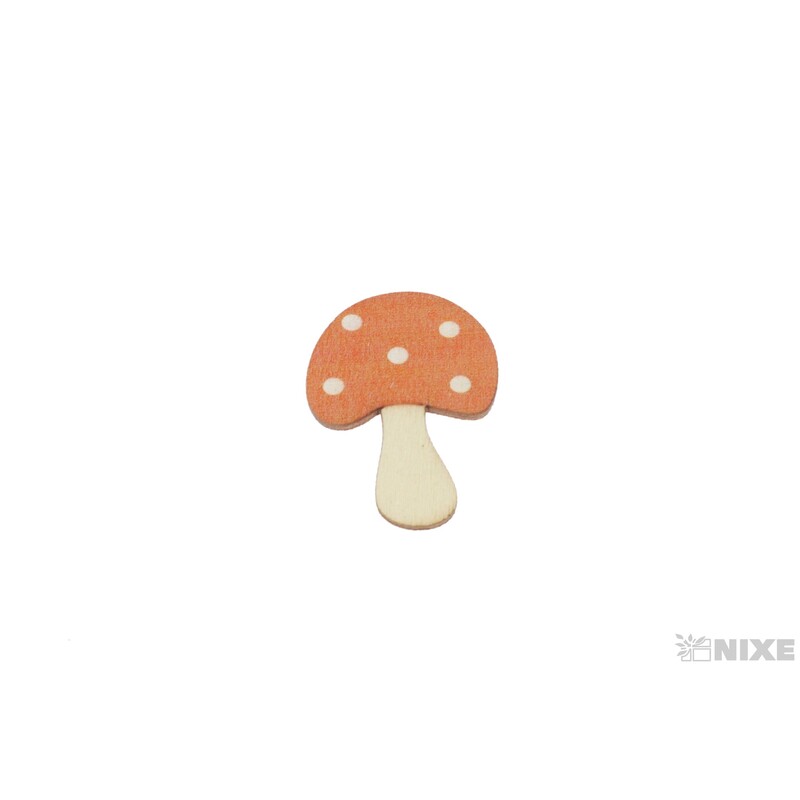 MUCHOMŮRKA NALEPOVACÍ 2,5x3,5cm 6ks*