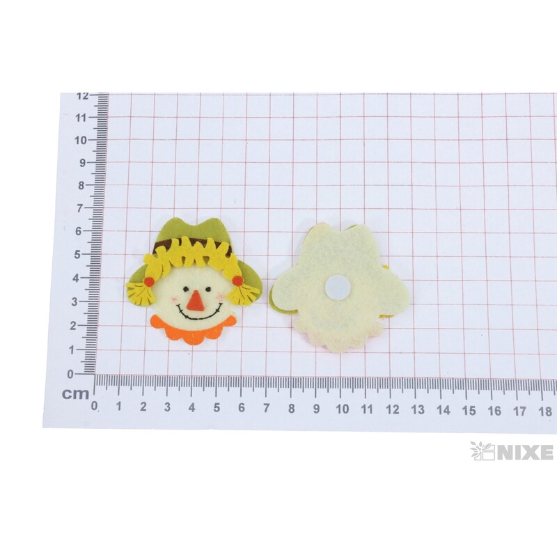 STRAŠÁK FILC NALEP 5cm 4ks*MIX BAREV