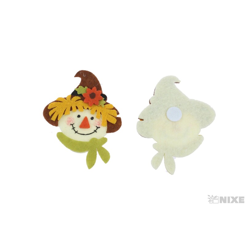 STRAŠÁK FILC NALEP 5cm 4ks*MIX BAREV