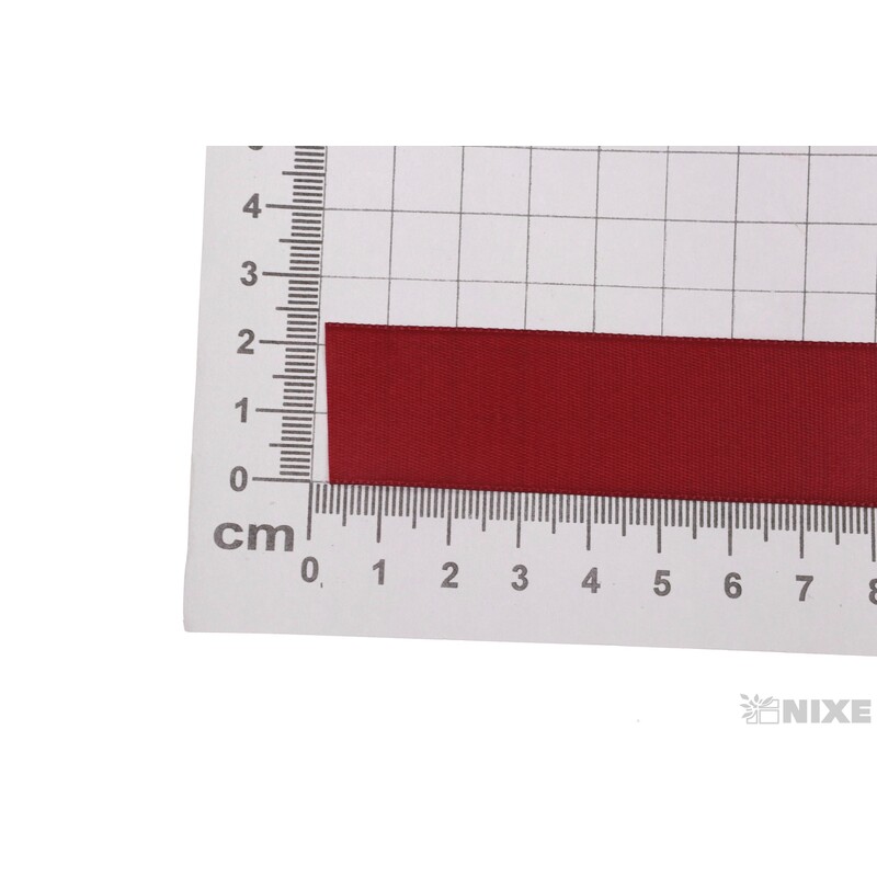 ATLASOVÁ STUHA MAT OB. 24mmx20m*BORDOVÁ 108646