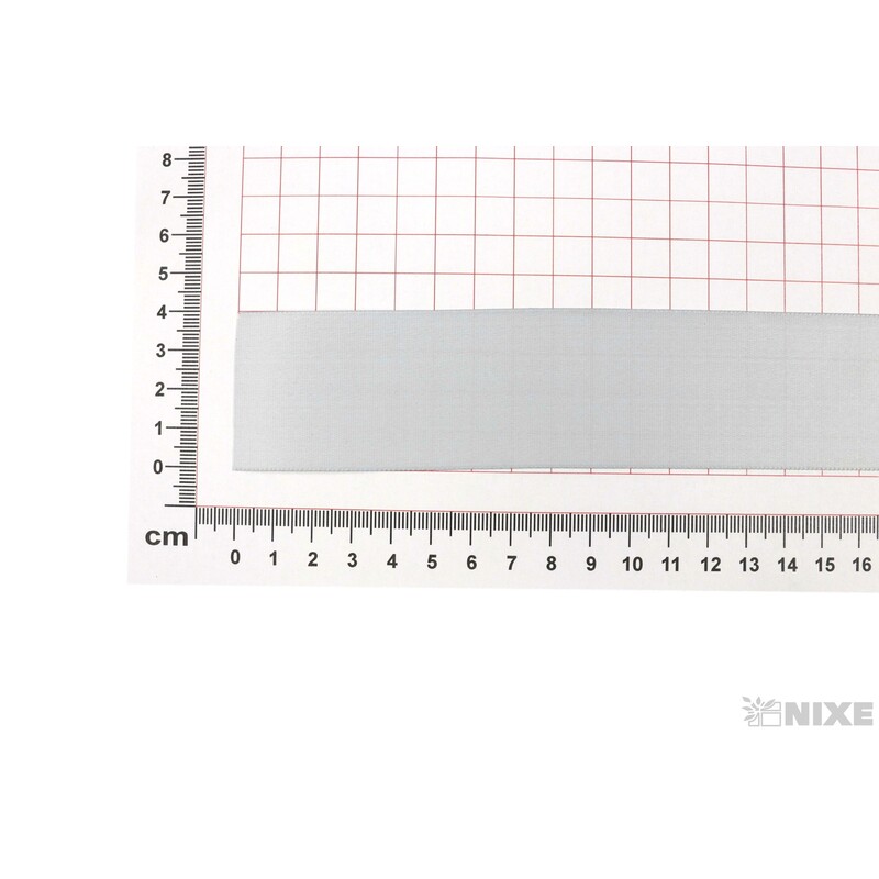 ATLASOVÁ STUHA MAT OB. 40mmx20m*STŘÍBRNÁ 085841