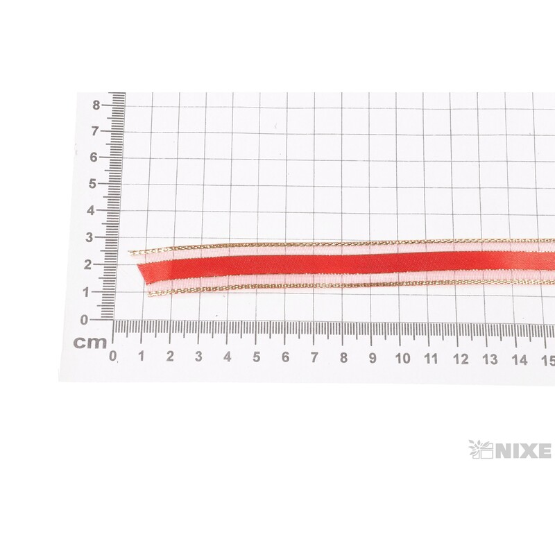 PES MONOF. DR. 15mmx25m*ČERVENÁ 030643