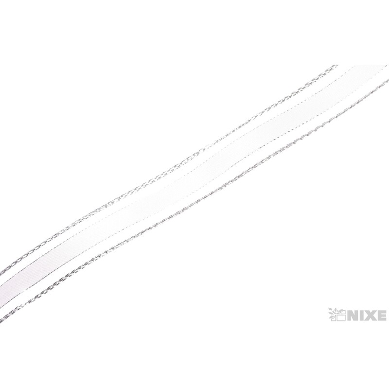 PES MONOF. DR. 15mmx25m*BÍLÁ+STŘÍBRNÁ 103100-2