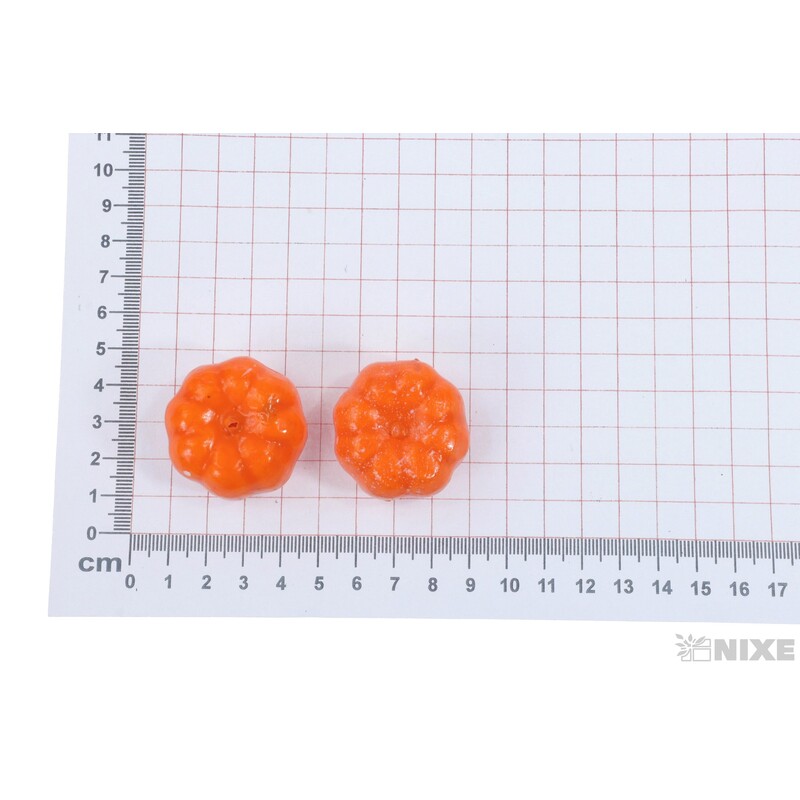 DÝNĚ 3,5x2cm 12ks*ORANŽOVÁ