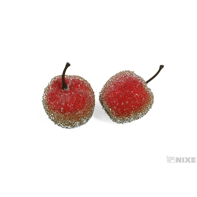 JABLÍČKA 3cm 35ks*ČERVENÁ