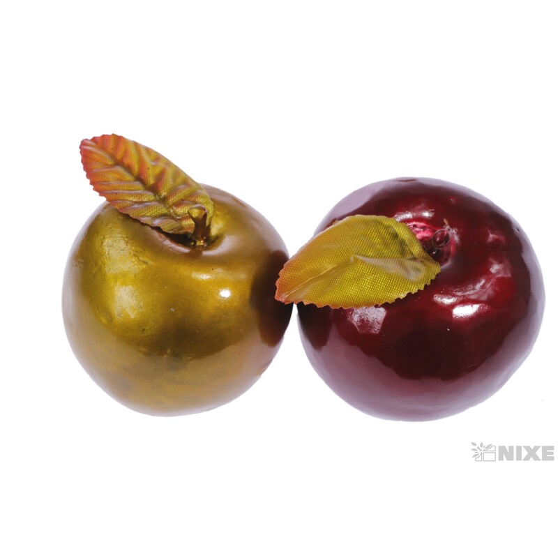 JABLÍČKA 6cm 6ks*MIX BAREV