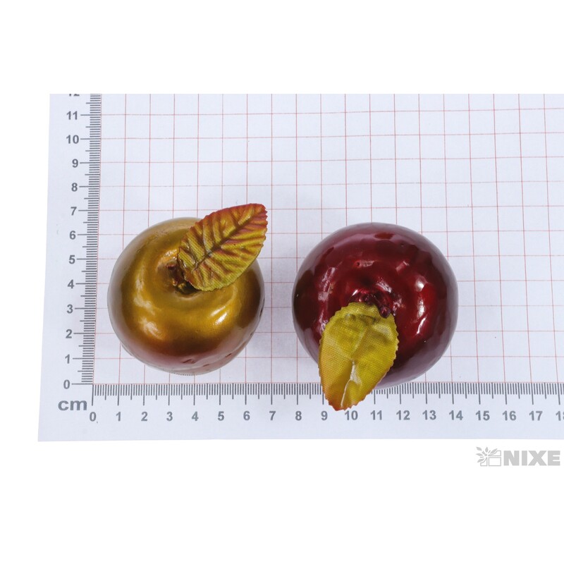 JABLÍČKA 6cm 6ks*MIX BAREV