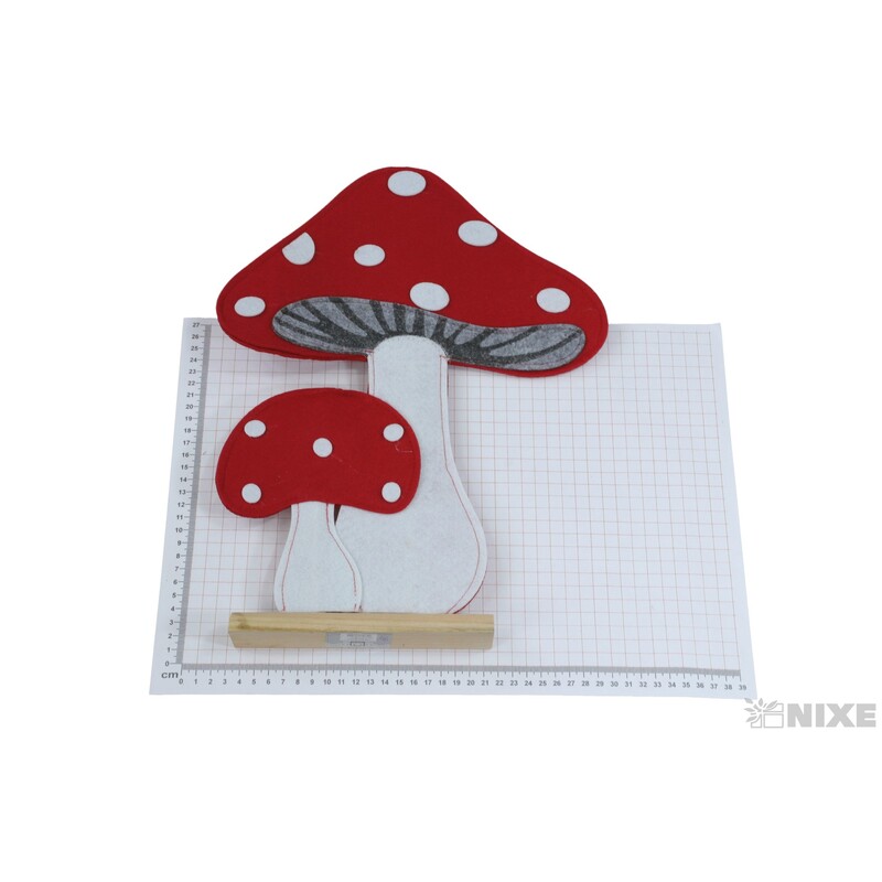 MUCHOMŮRKA FILC 30x40cm*