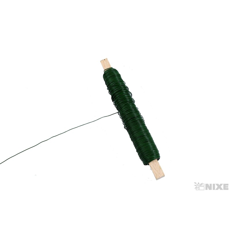 DRÁT KVĚTINOVÝ 0.50mm 100g*ZELENÁ