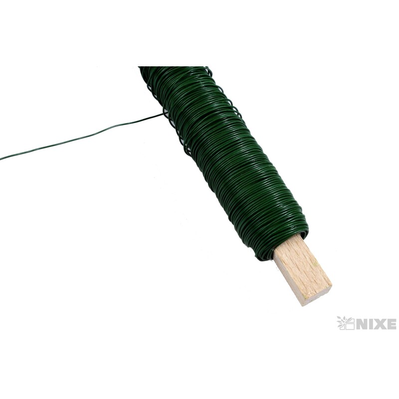 DRÁT KVĚTINOVÝ 0.50mm 100g*ZELENÁ