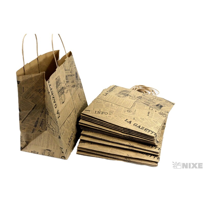 TAŠKA E GAZETTE 26x16x27cm V+