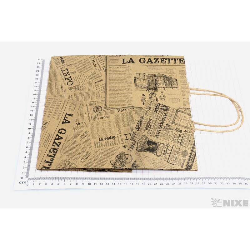 TAŠKA E GAZETTE 26x16x27cm V+