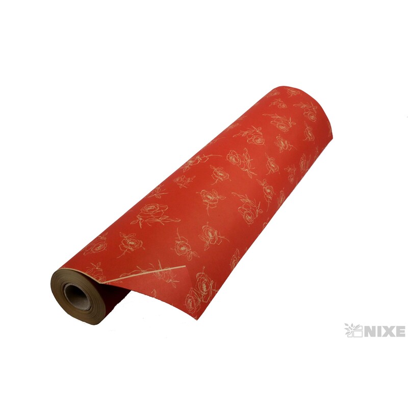 ROLE PAPÍR ROSS BIOKRAFT 70cmx40m*ČERVENÁ