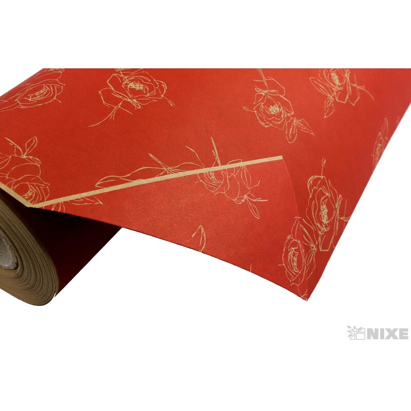 ROLE PAPÍR ROSS BIOKRAFT 70cmx40m*ČERVENÁ