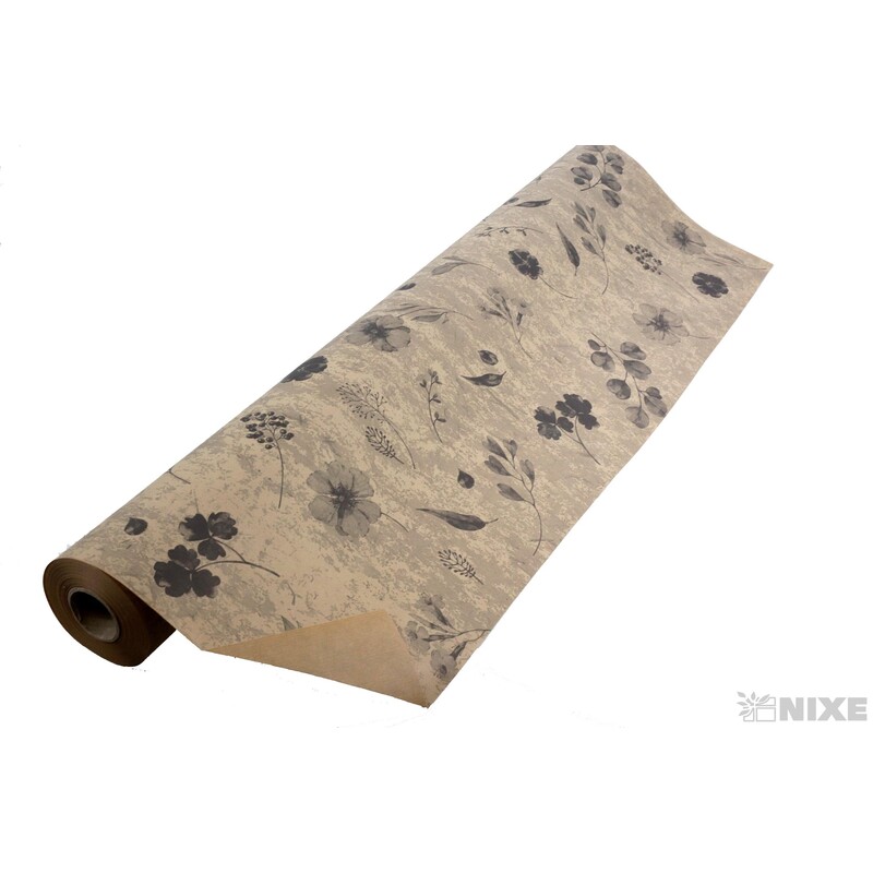 ROLE PAPÍR PAPYRUS 80cmx50m*ČERNÁ V+