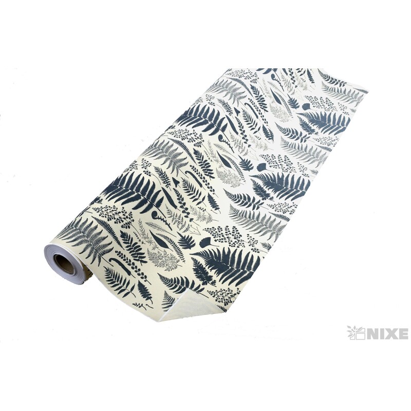 ROLE PAPÍR FOUGERES 80cmx50m*ČERNÁ