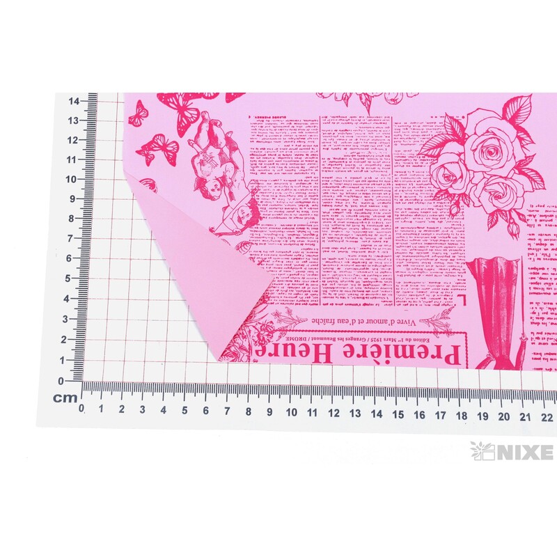 ROLE PERLA ROMANCE 70cmx40m*RŮŽOVÁ