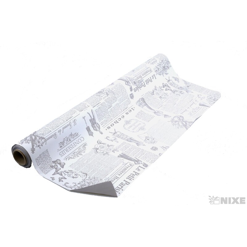 ROLE PERLA ROMANCE 70cmx40m*BÍLÁ